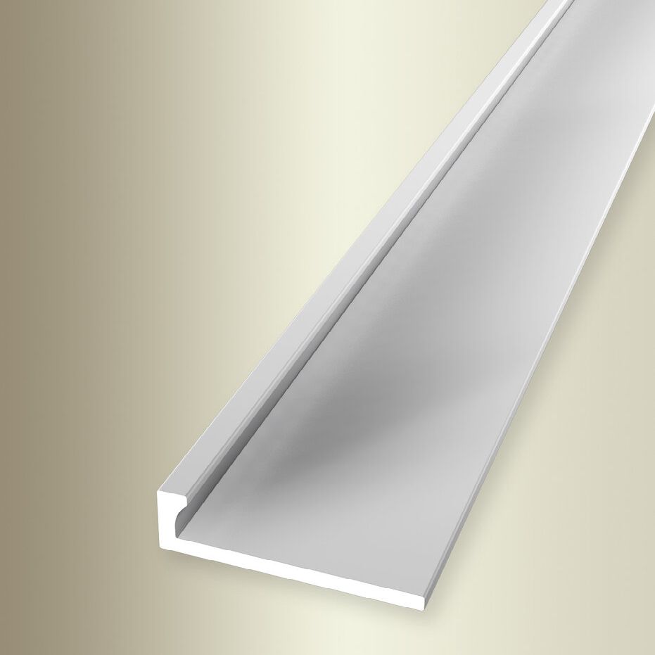 Küberit Einfass- & Abschlussprofile H 6 mm B 21 mm L 2500 mm Einfasshöhe 4.5 mm Alu elox