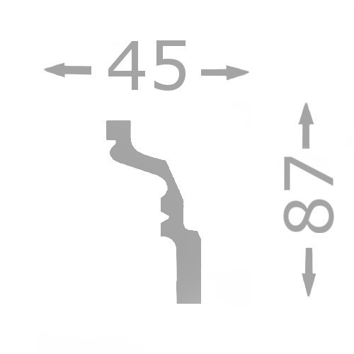 Stuckleiste "Glasgow 3" - 2