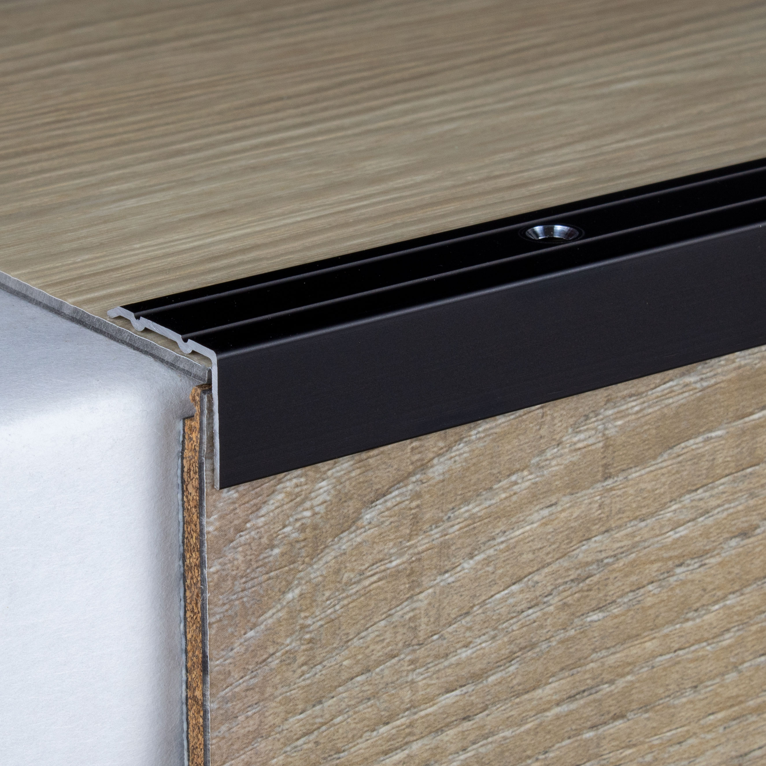 PROVISTON Treppenkanten- & Winkelprofile Salerno Breite 24.5 mm Aluminium