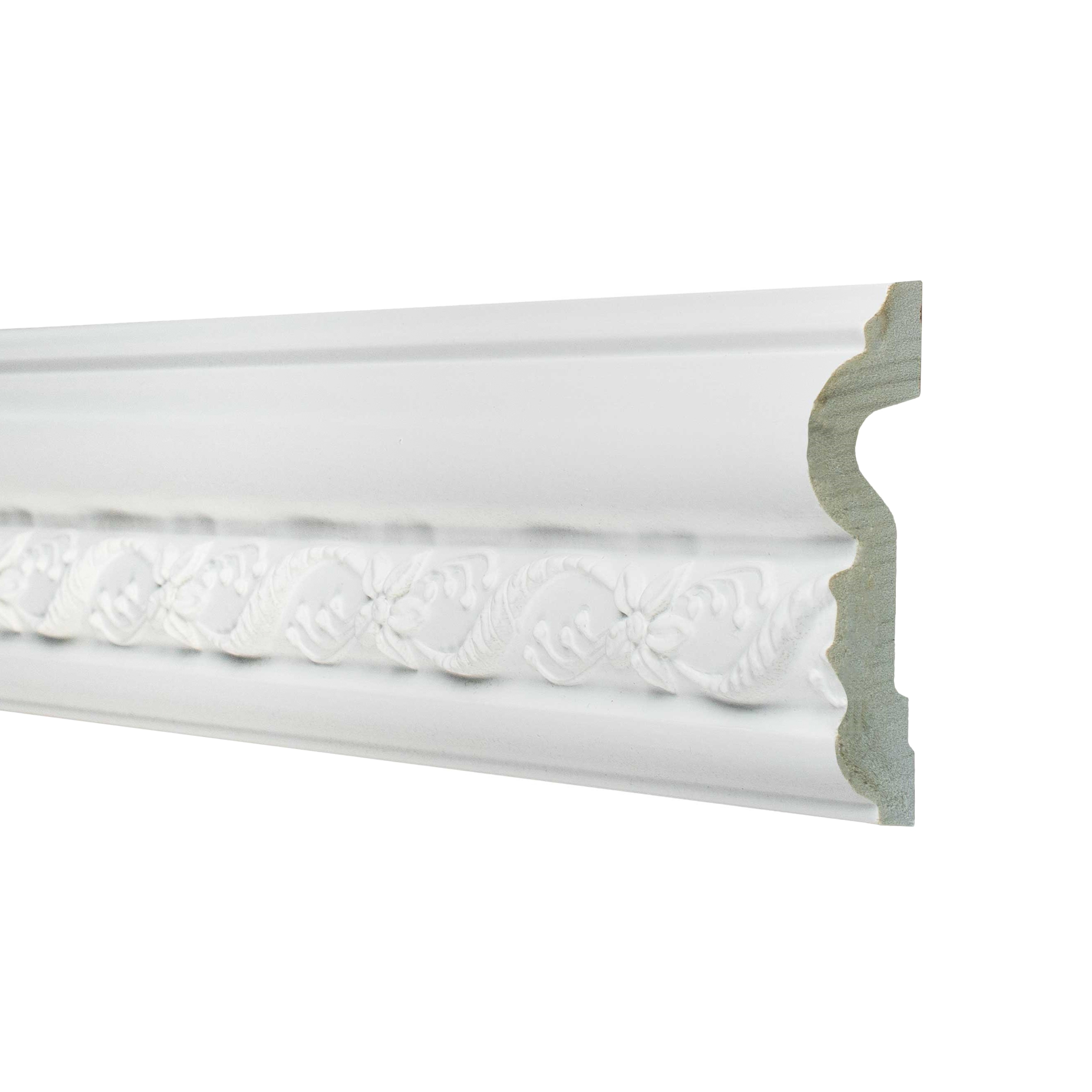 NMC Zierleiste Z30 ARSTYL Wandleiste 20 x 80 x 2000 mm Polyurethan Weiß