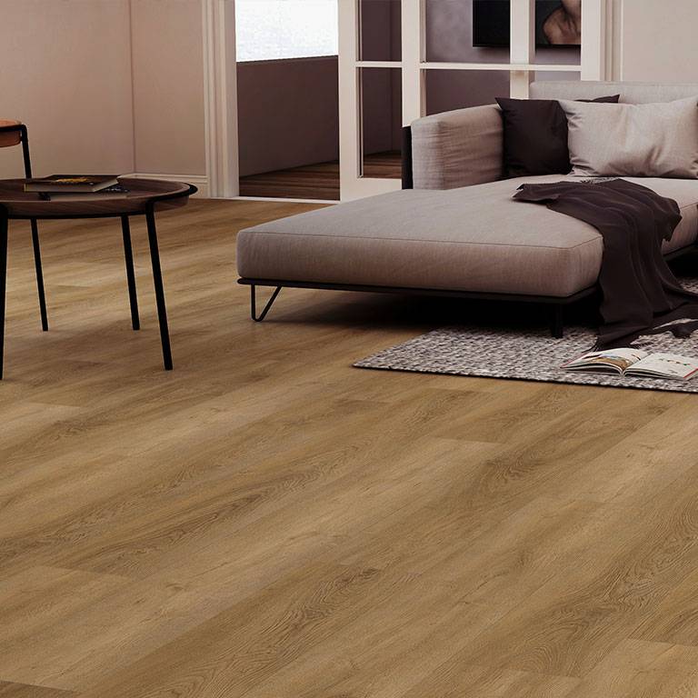 Check One Vinylboden 2454 Marga 1220 x 228 x 4.5 mm Klick Vinyl Holzoptik Eiche Braun