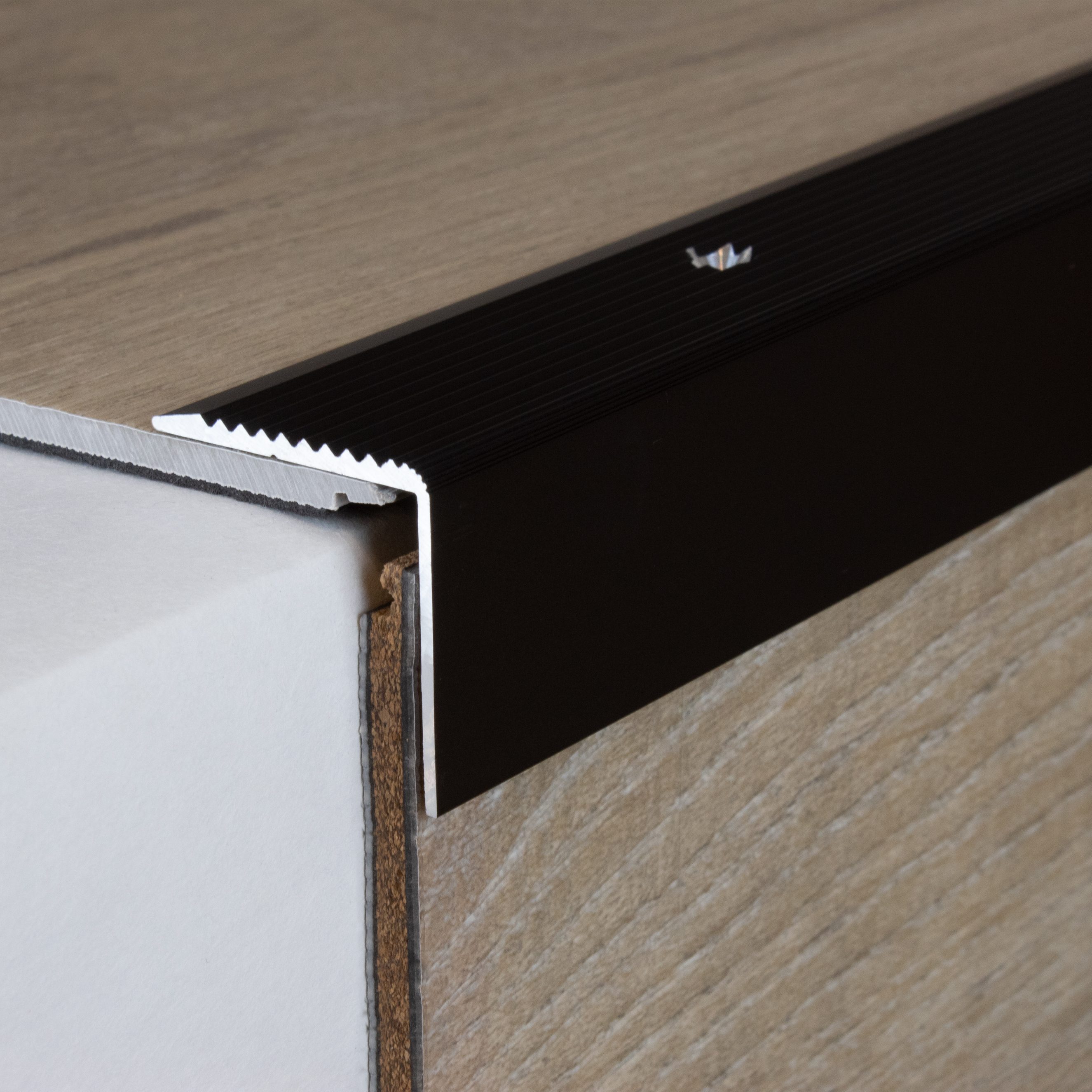 PROVISTON Treppenkanten- & Winkelprofile Severina Höhe 30 mm Breite 30 mm Aluminium