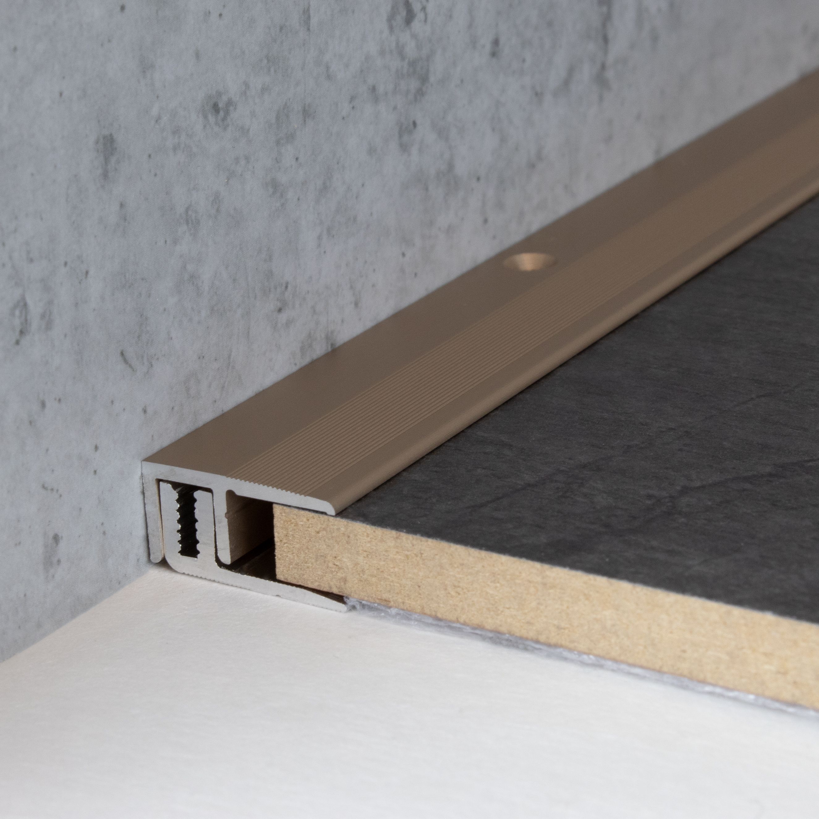 PROVISTON Einfass- & Abschlussprofile Edmonton Höhe 10 mm Breite 21 mm Einfasshöhe 7 - 15 mm