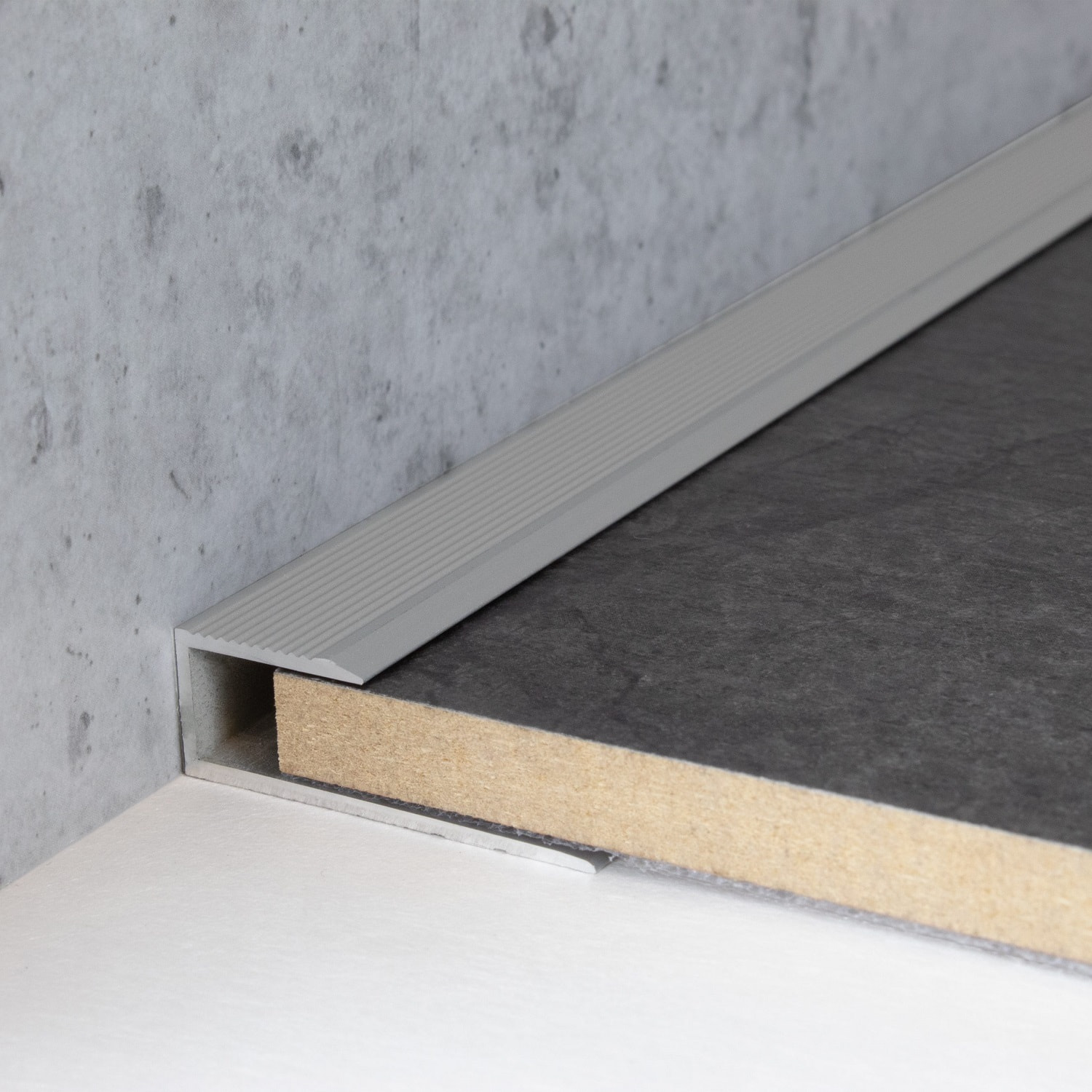 Abschlussprofil Einfasshöhe 8.5 mm Breite 34 mm Einfassbreite 15.6 mm Einfassprofil Alu PROVISTON