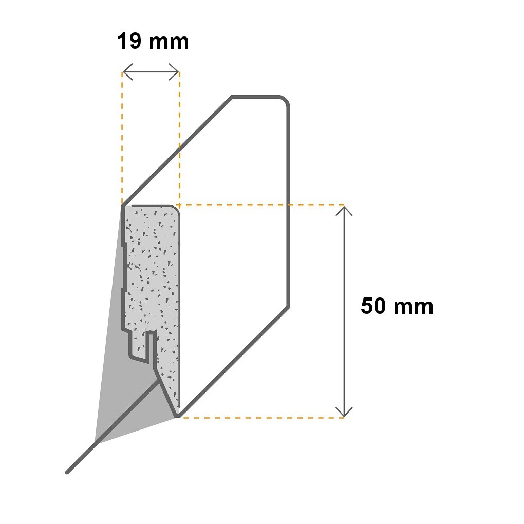 Sockelleiste / Fußleiste / Bodenleiste Cremona-7