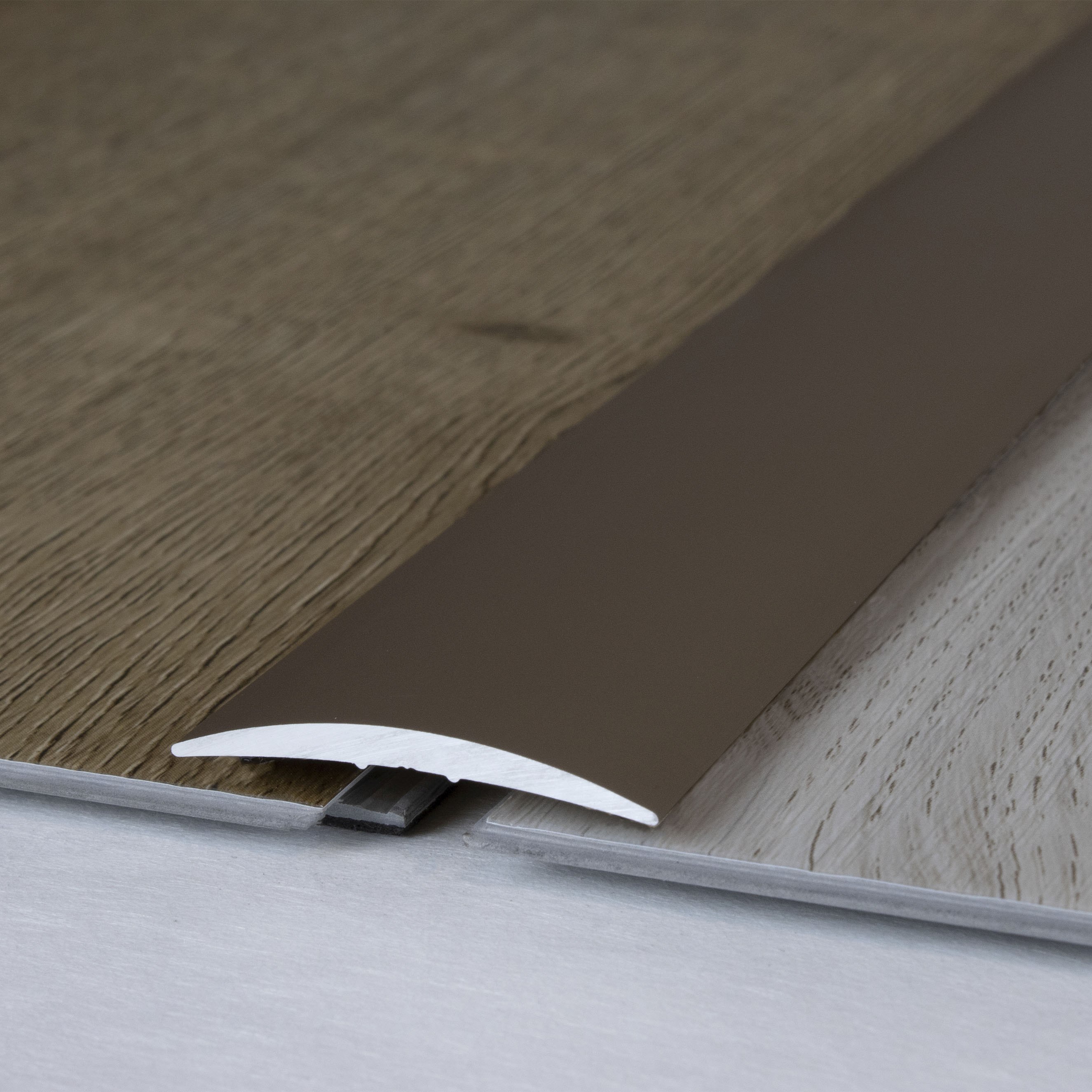 PROVISTON Übergangsprofil Brügge 4.5 x 37 mm Übergangsschiene Aluminium eloxiert