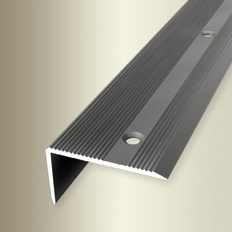 Küberit Treppenkanten- & Winkelprofile H 25 mm B 40 mm Einfasshöhe 0 - 22 mm Alu elox