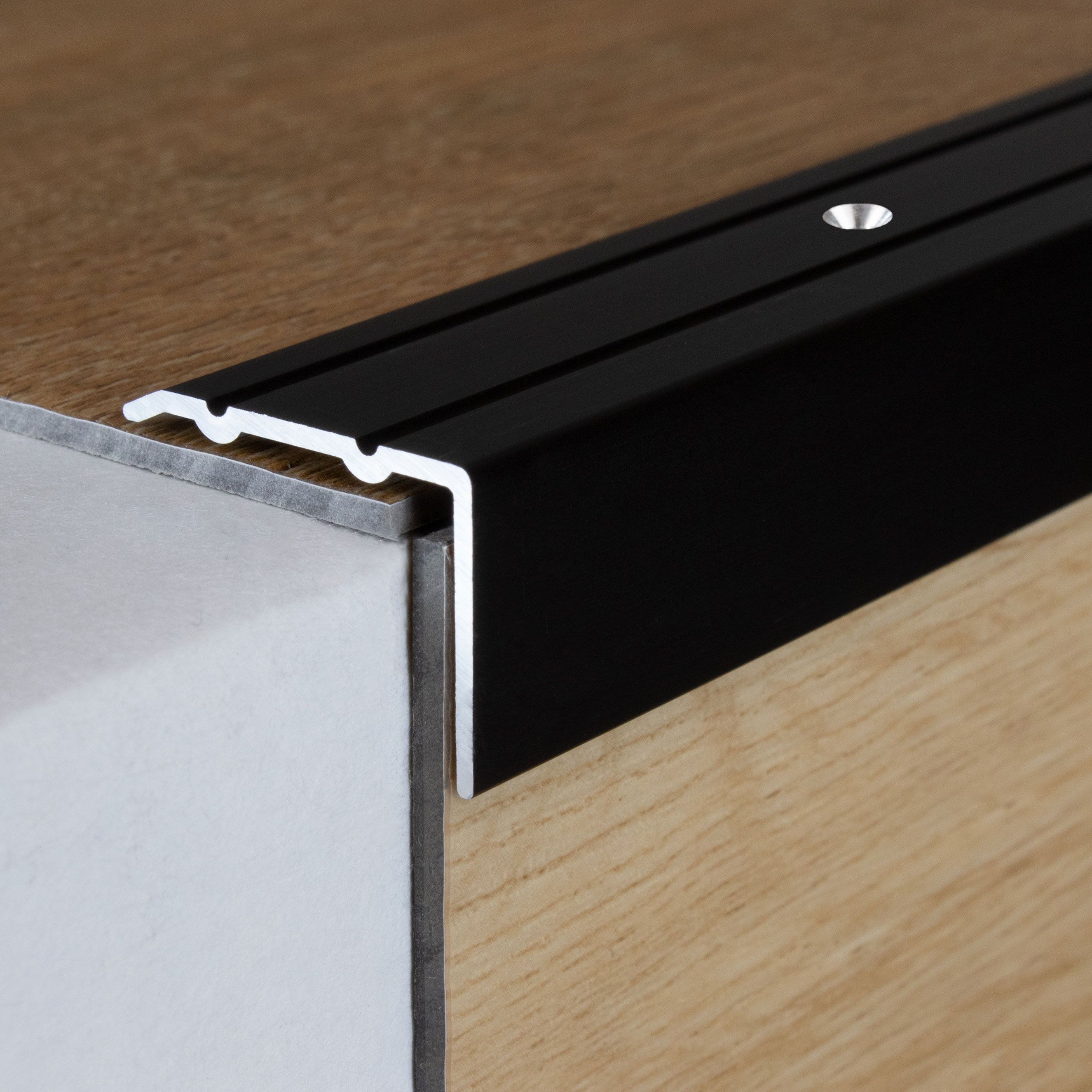 PROVISTON Treppenkanten- & Winkelprofile Salerno Breite 24.5 mm Aluminium