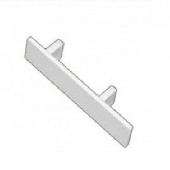 Endstück für zweischienige Gardinenschiene / Vorhangschiene