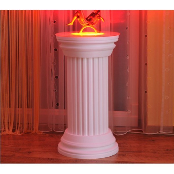 Dekosäule Rosarno 266 mit LED rot