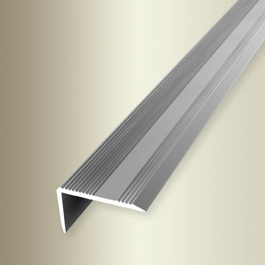 Küberit Treppenkanten- & Winkelprofile H 20 mm B 30 mm L 2500 mm Aluminium eloxiert