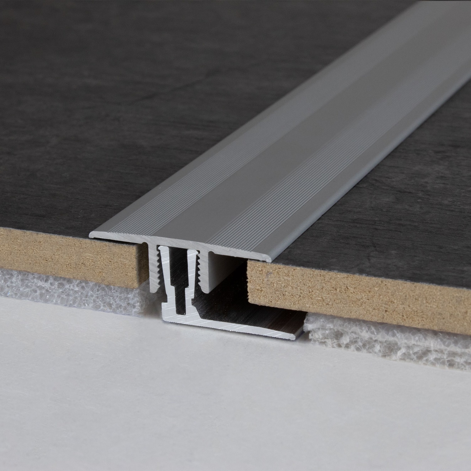 Auer Übergangsprofil Grafton B 33.5 mm Einfasshöhe 11 - 15 mm Übergangsschiene Alu elox