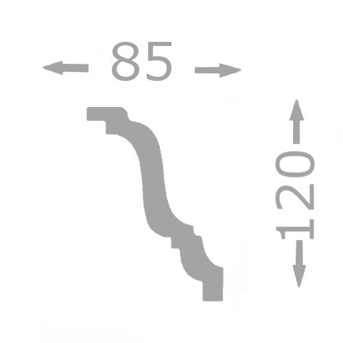 Stuckleiste "Ambelia 21" - 2