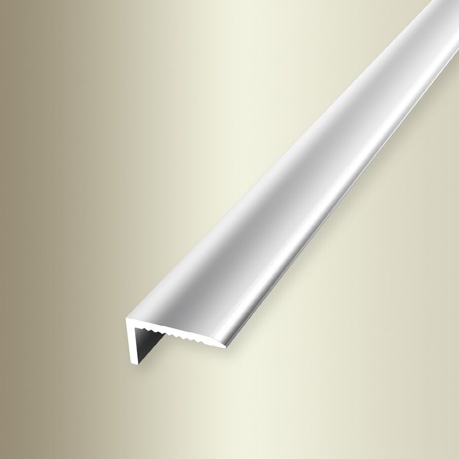 Küberit Treppenkanten- & Winkelprofile H 8.5 mm B 15 mm L 2700 mm Aluminium eloxiert