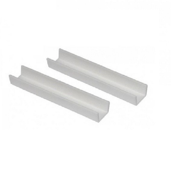 Verbinder für zweischienige Gardinenschiene / Vorhangschiene