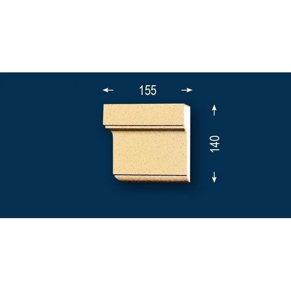 Fassadenprofile "Wiesemann FP24-b" - Endstück links