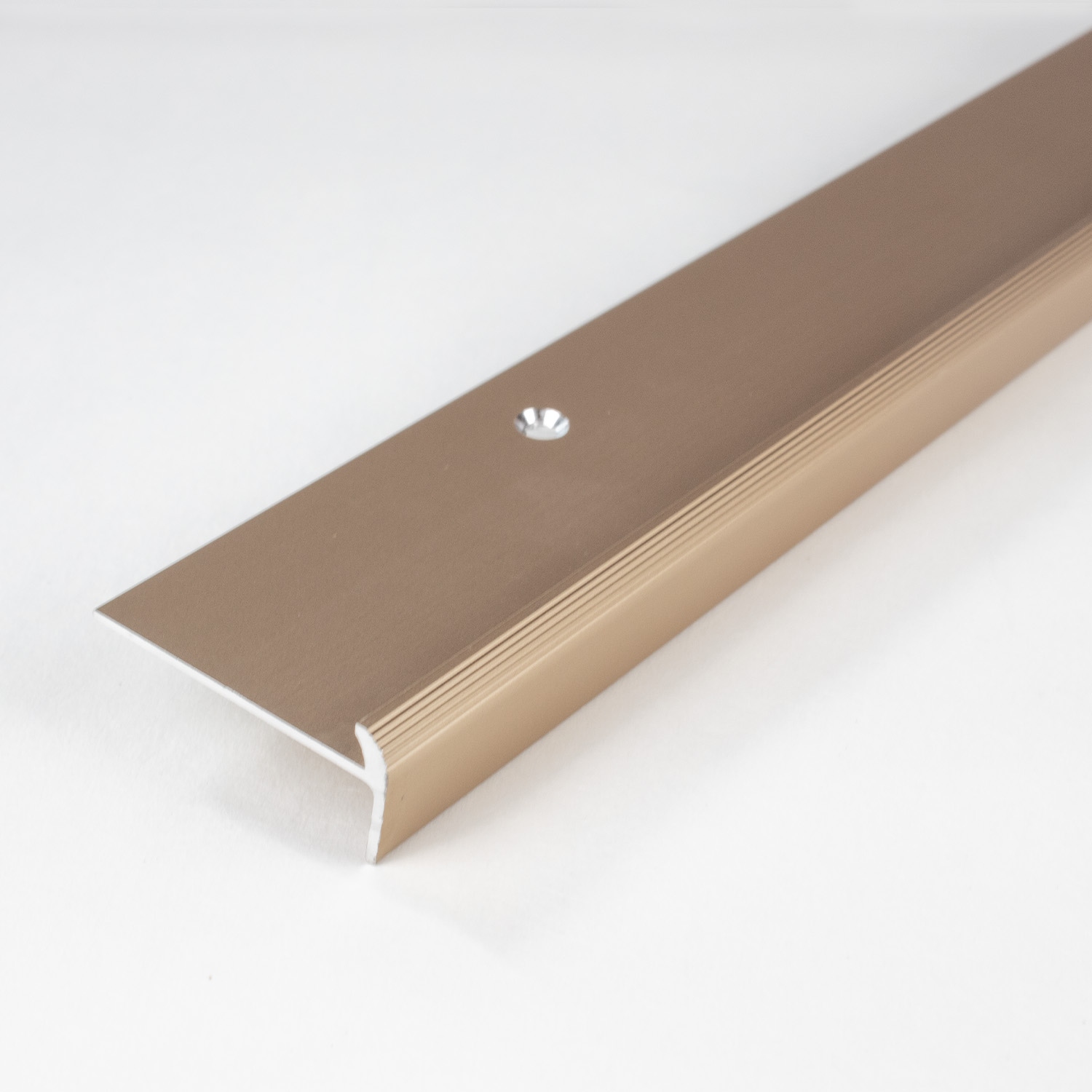 PROVISTON Treppenkanten- & Winkelprofil Aulla Höhe 10 - 40 mm Einfasshöhe 2 - 7 mm Aluminium