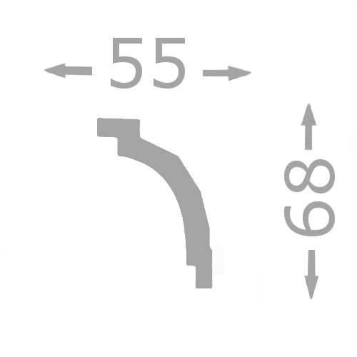 Stuckleiste "Perano 1" - 2