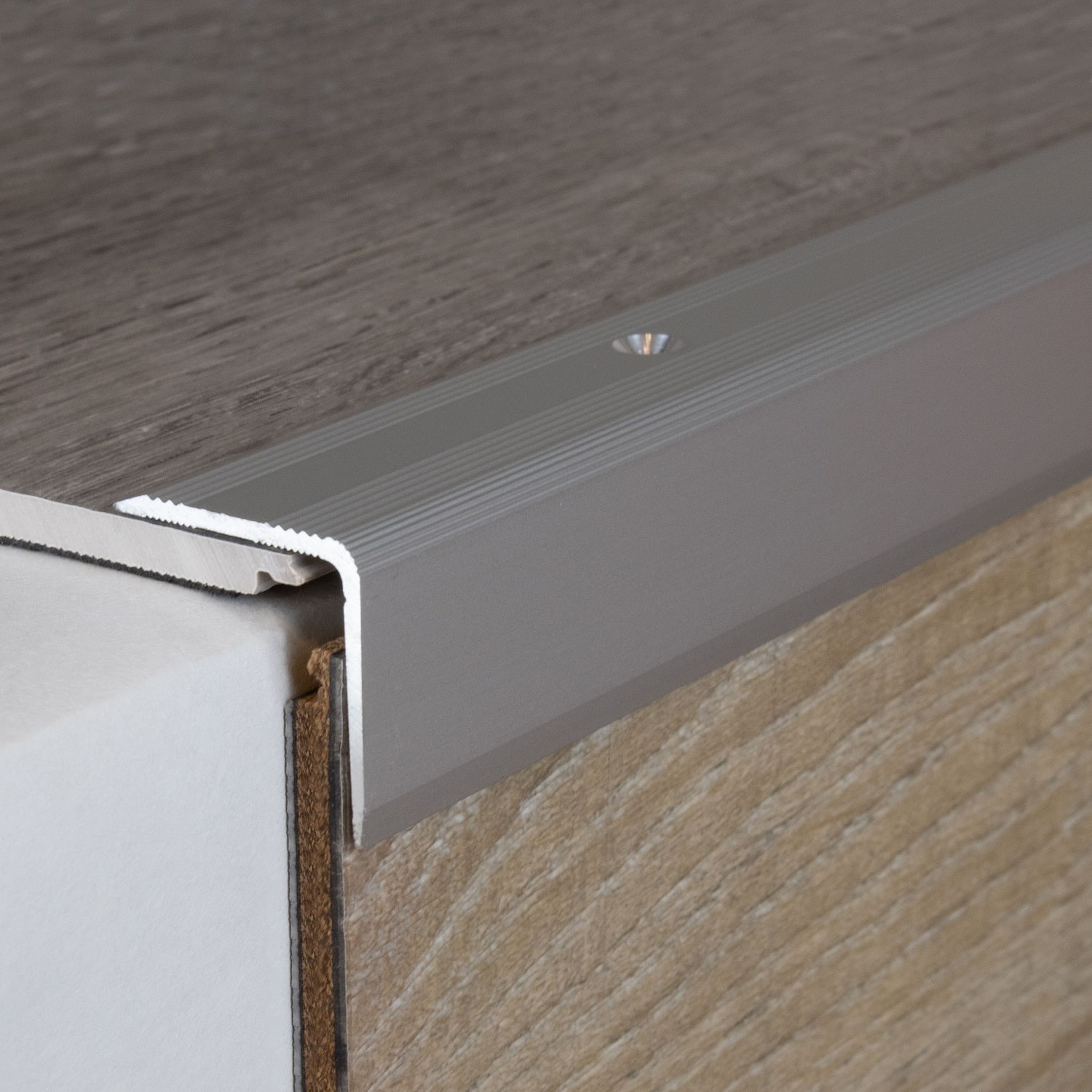 PROVISTON Treppenkanten- & Winkelprofile Orvieto Höhe 29 mm Breite 27 mm Aluminium eloxiert