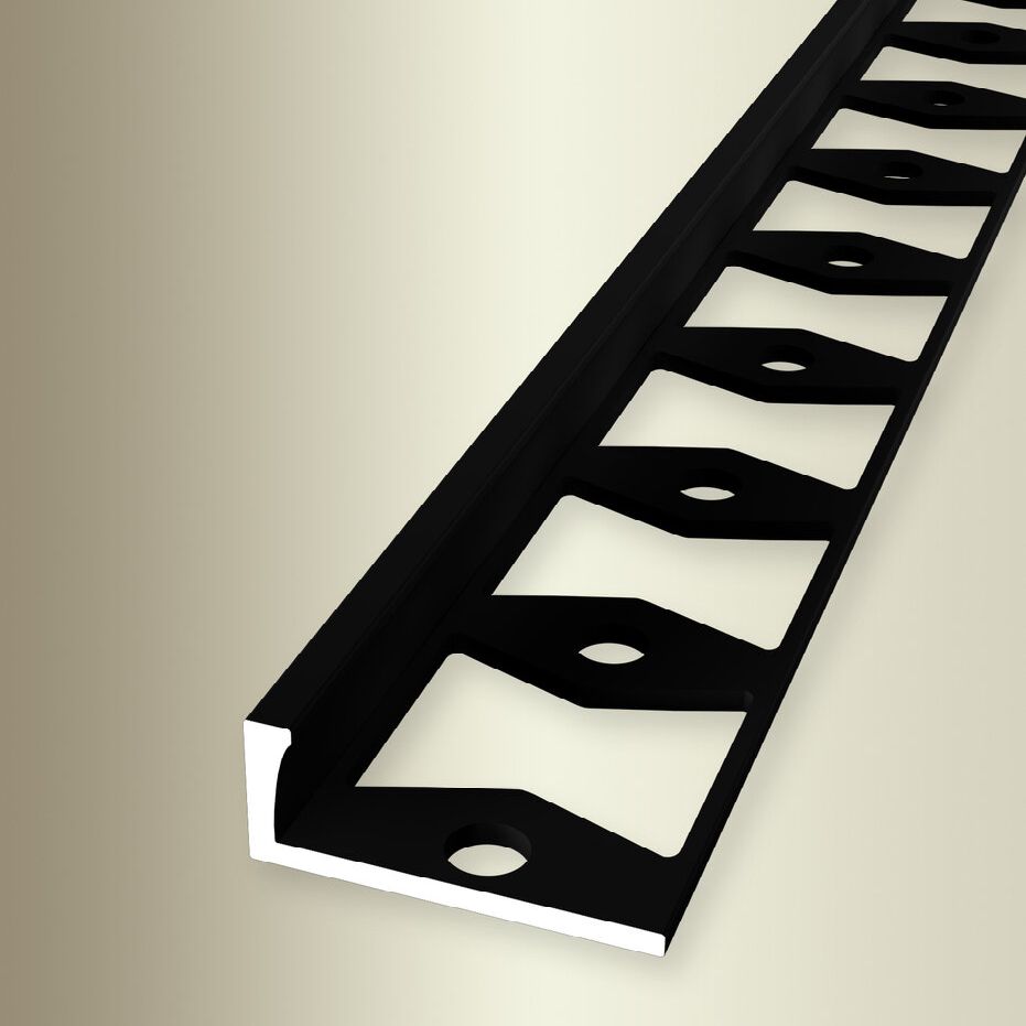 Küberit Einfass- & Abschlussprofile H 11.8 mm B 22.5 mm L 2500 mm Einfasshöhe 10.3 mm