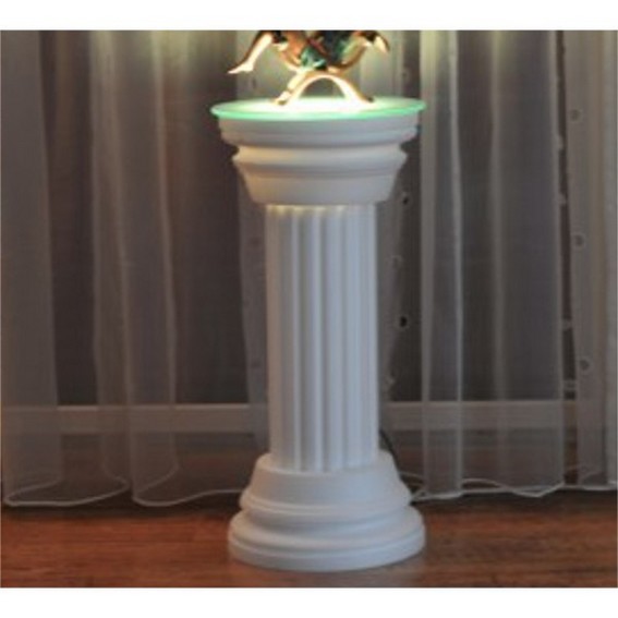 Dekosäule Rosarno 166 mit LED weiß