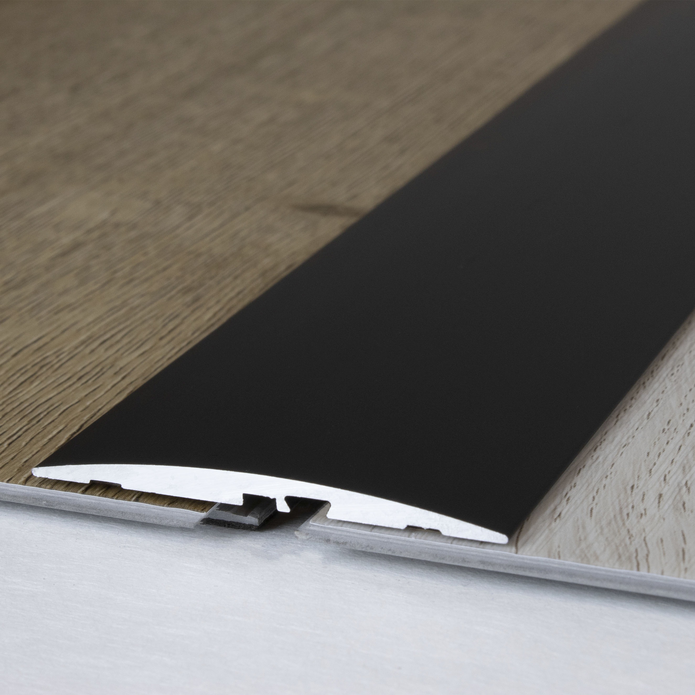 PROVISTON Übergangsprofil Höhe 4 mm Breite 58 mm Übergangsschiene Aluminium