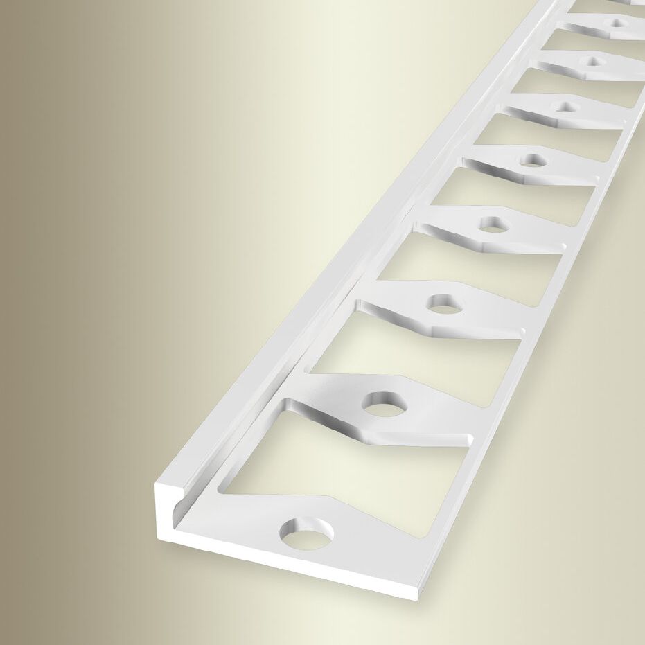 Küberit Einfass- & Abschlussprofile H 3.5 mm B 21 mm L 2500 mm Einfasshöhe 2 mm Alu elox