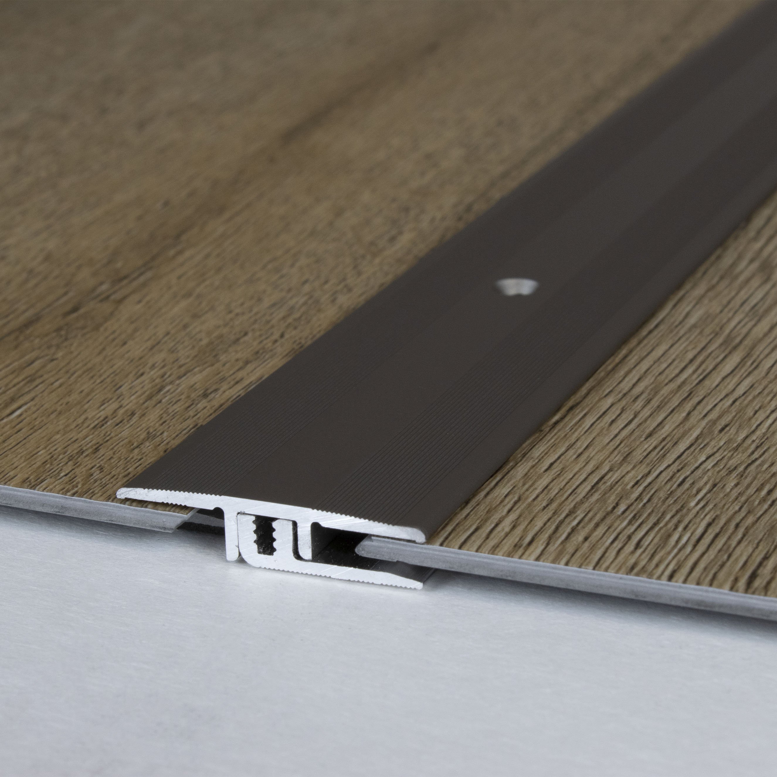 PROVISTON Übergangsprofil Richmond B 33 mm Einfasshöhe 5 - 9 mm Übergangsschiene Alu elox