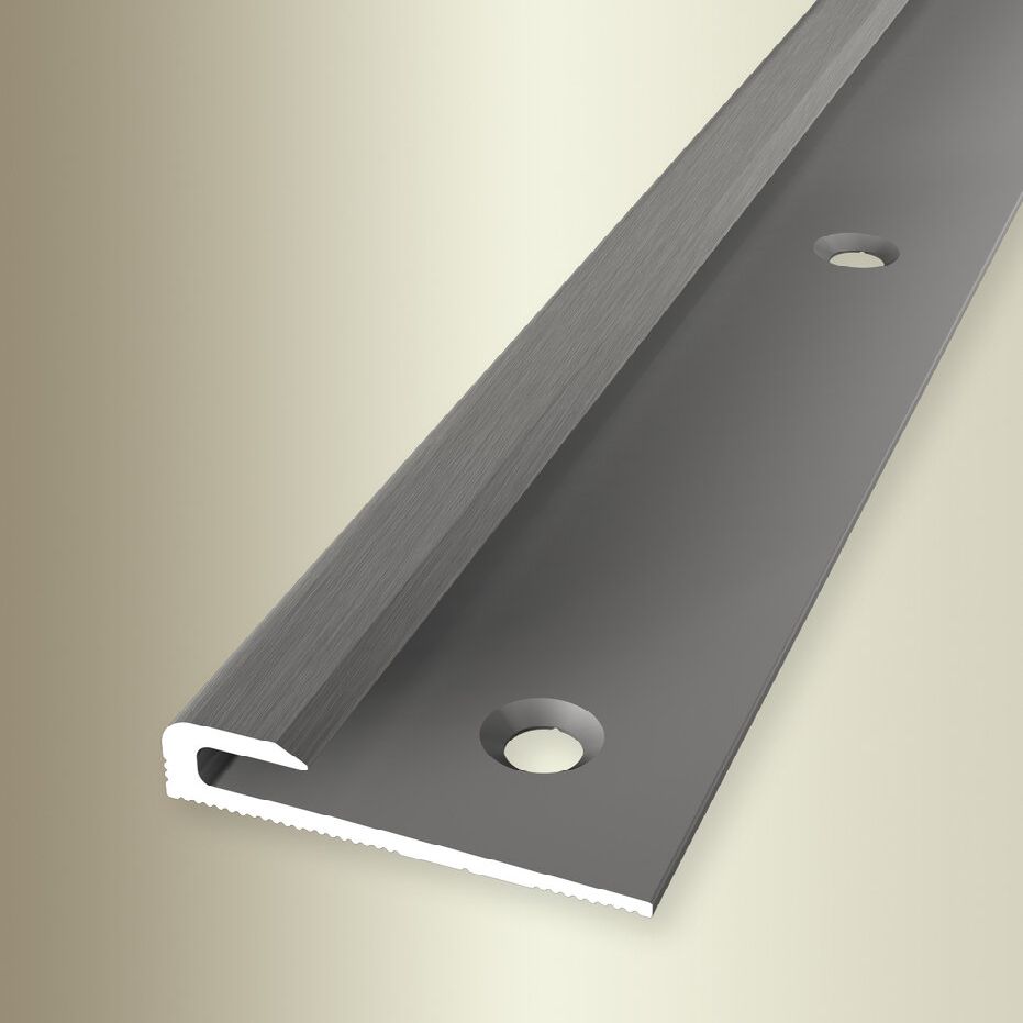 Küberit Einfass- & Abschlussprofile H 6 mm B 30 mm L 2500 mm Einfasshöhe 3 mm Alu elox