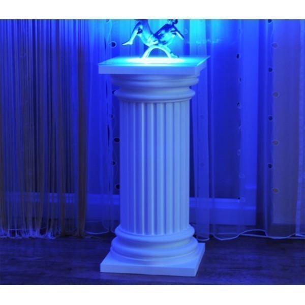 Dekosäule Lipari 266 mit LED blau
