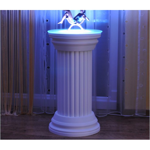 Dekosäule Rosarno 266 mit LED blau