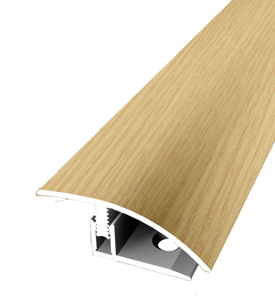 PROVISTON Übergangsprofil B 39 mm Einfasshöhe 7 - 12 mm Übergangsschiene Alu eloxiert