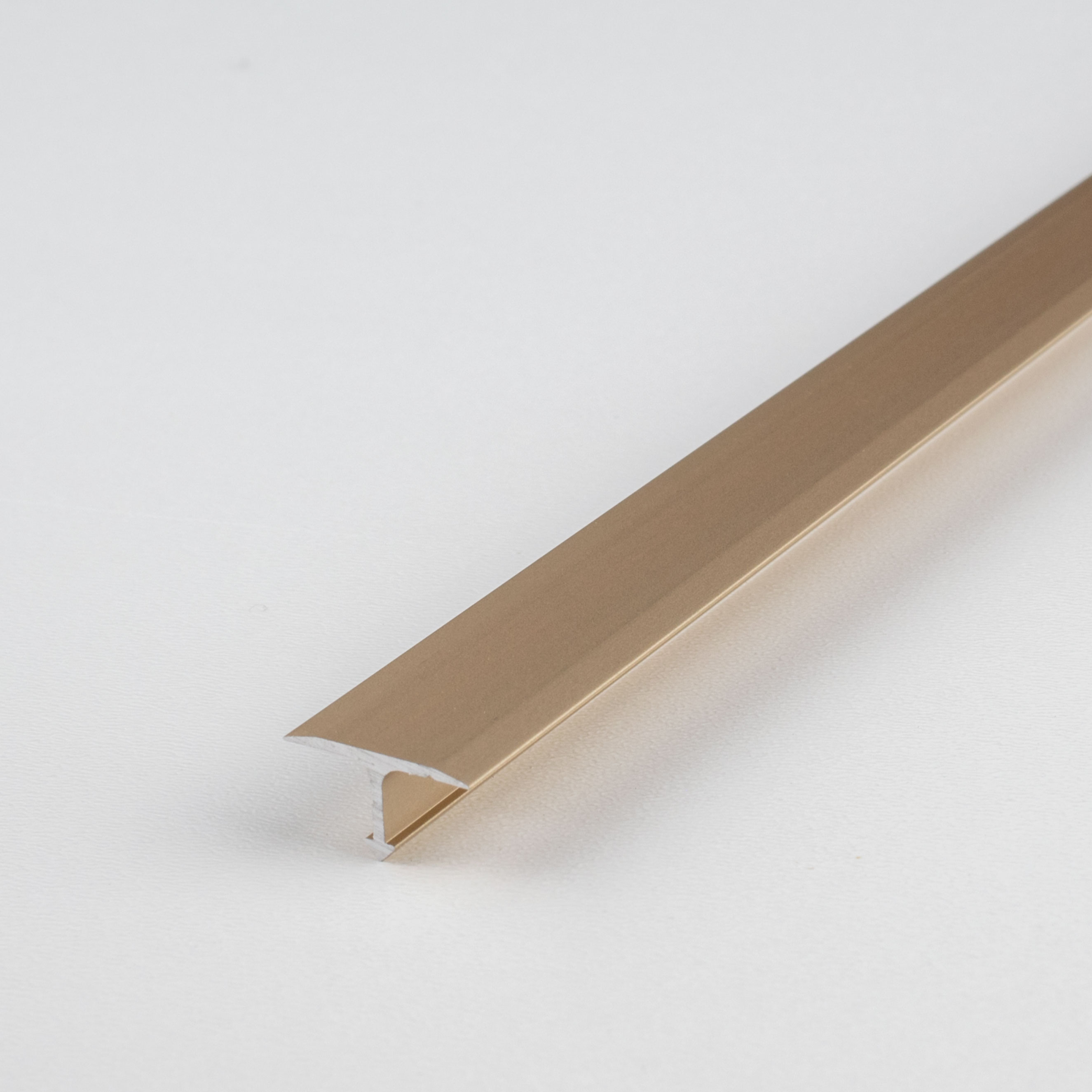 Auer Bau- & Montageprofile Tijola Höhe 7 mm Länge 2500 mm T-Profil Aluminium