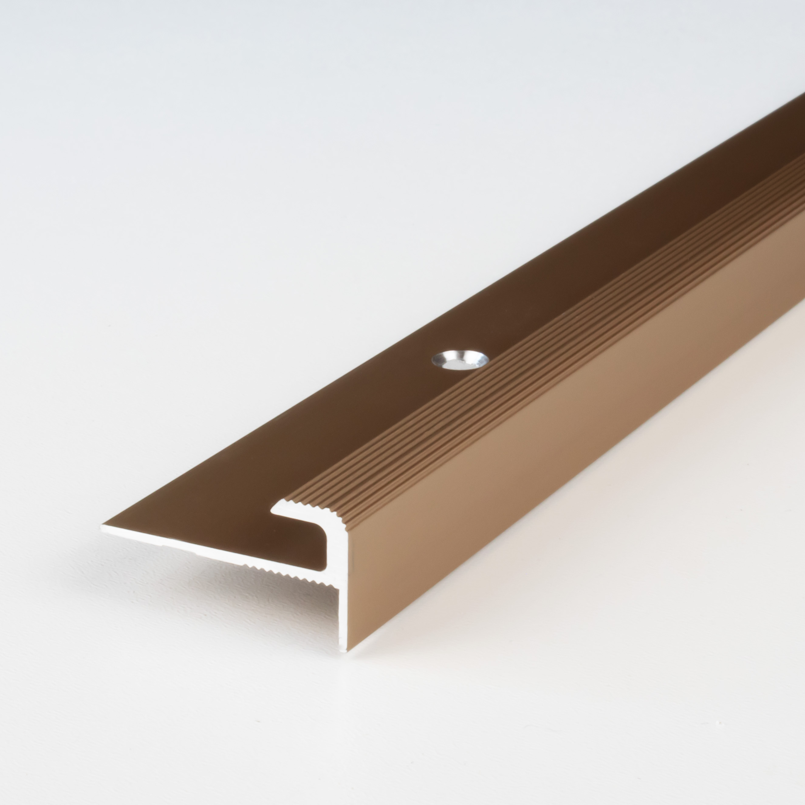 PROVISTON Abschlussprofil Höhe 12 mm Breite 28 mm Einfasshöhe 5 mm Einfassprofil Aluminium