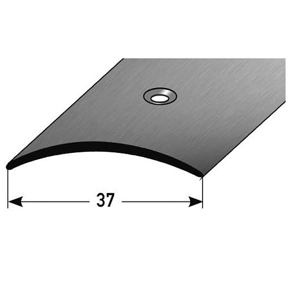 Auer Übergangsprofil Emmen Höhe 4.5 mm Breite 37 mm Übergangsschiene Edelstahl