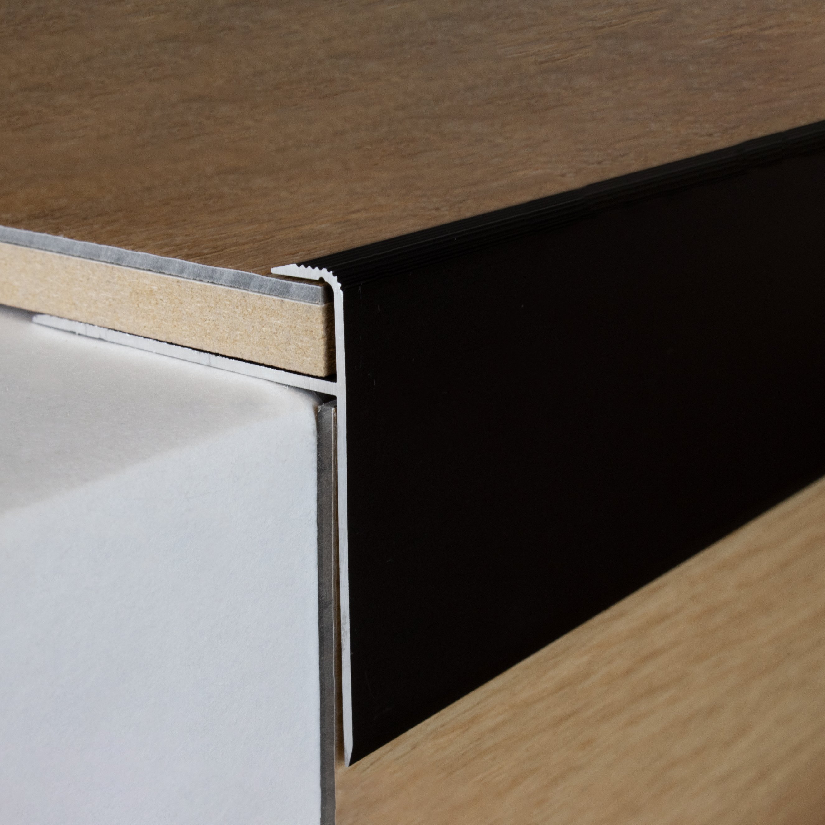 PROVISTON Einfass- & Abschlussprofile Castlebar H 54 mm B 50 mm Einfasshöhe 10 mm Alu elox