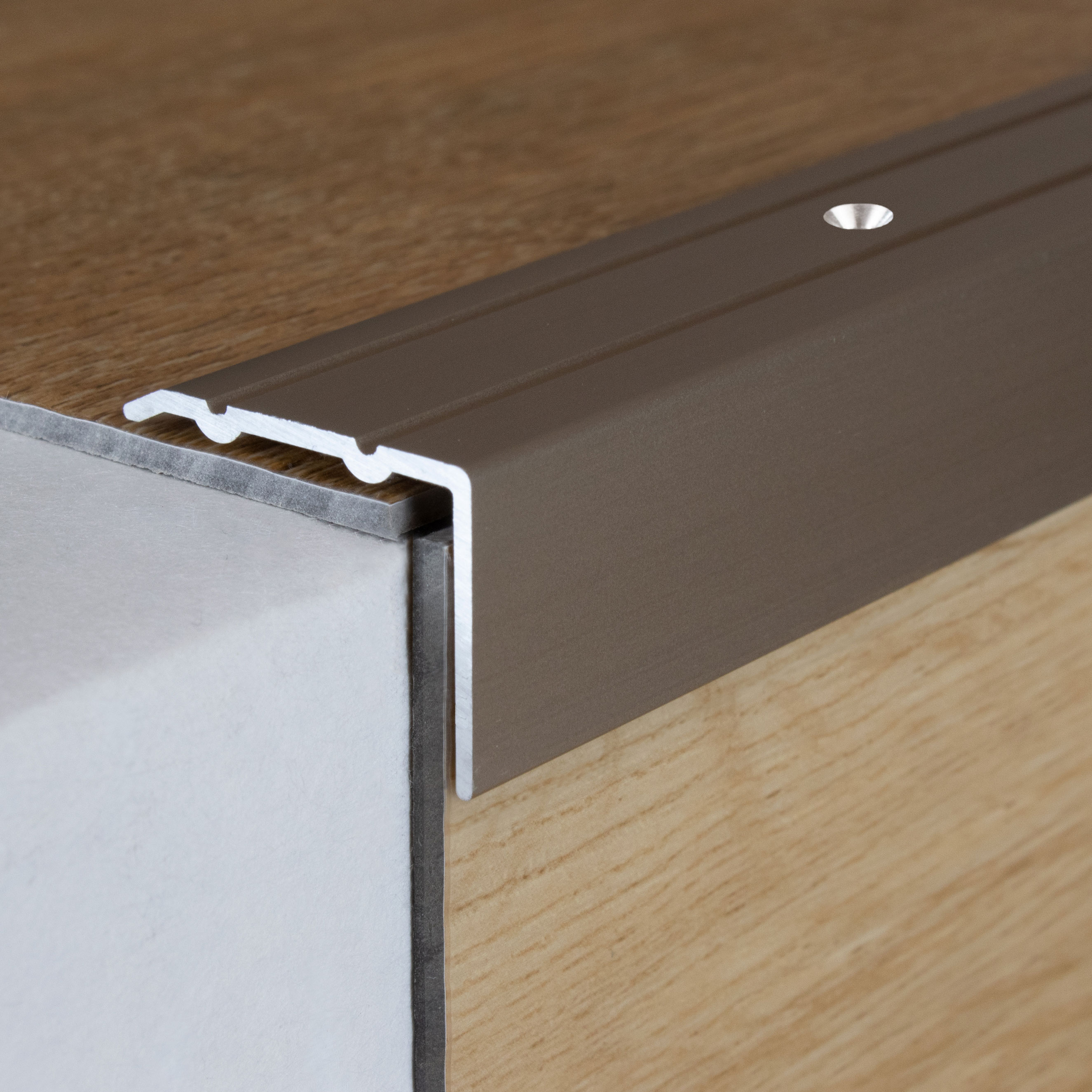 PROVISTON Treppenkanten- & Winkelprofile Salerno Breite 24.5 mm Aluminium