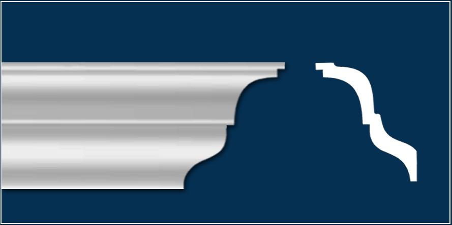 Stuckleiste "Budapest 42"