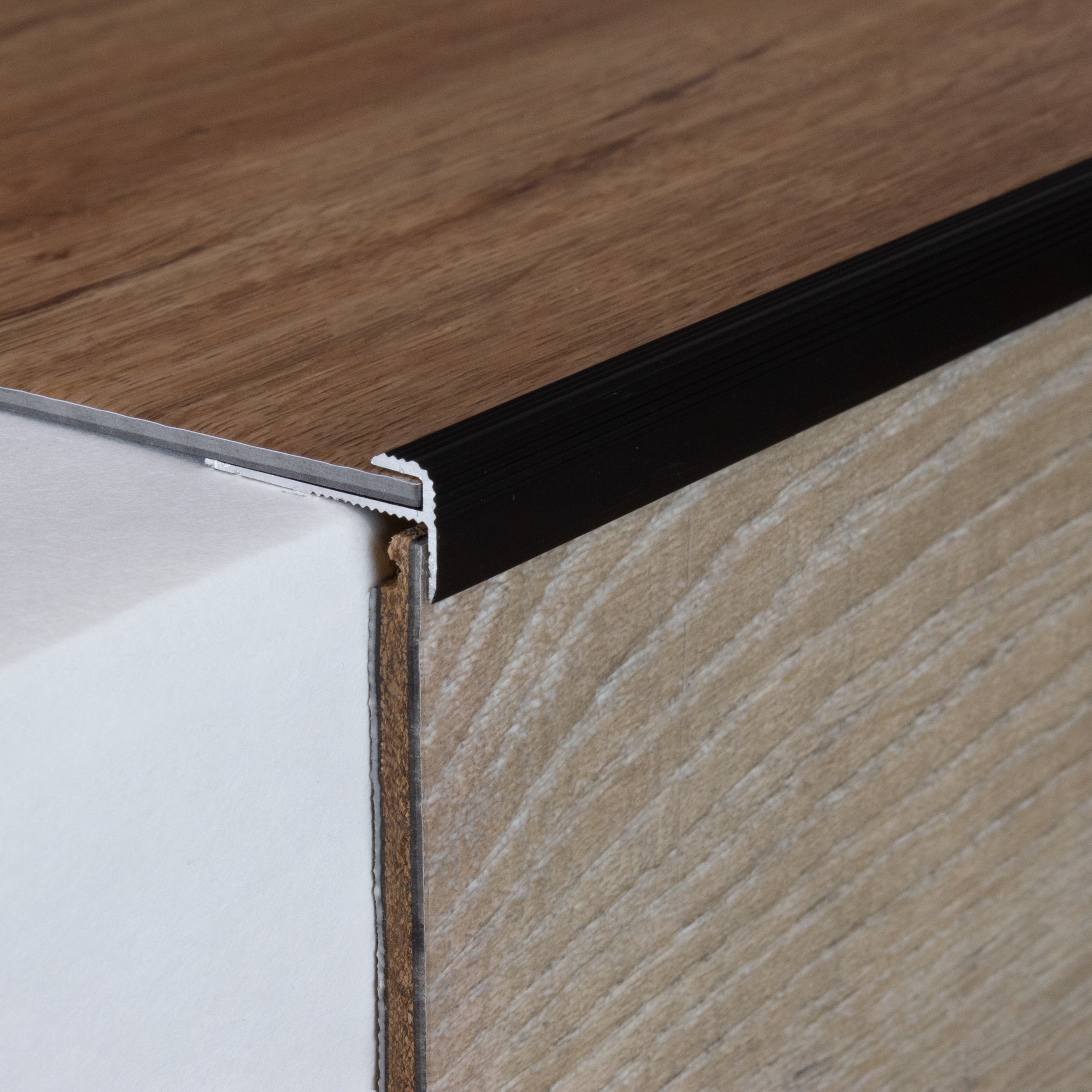 Abschlussprofil Höhe 10 mm Breite 25 mm Einfasshöhe 3 mm Einfassprofil Aluminium PROVISTON