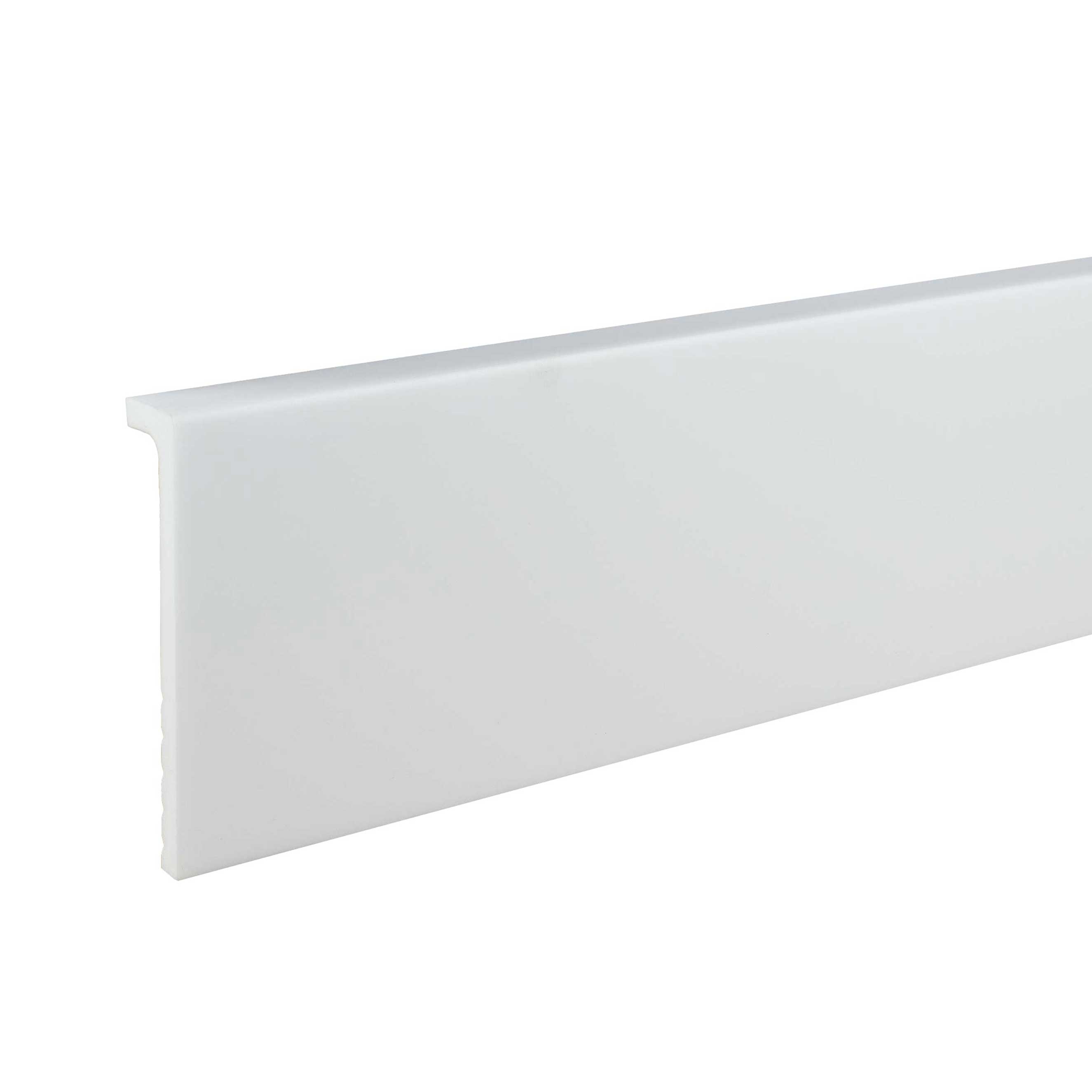 NMC | Abdecksockelleiste CF2S | WALLSTYL | 110 x 22 x 2000 mm | Polystyrol | weiß